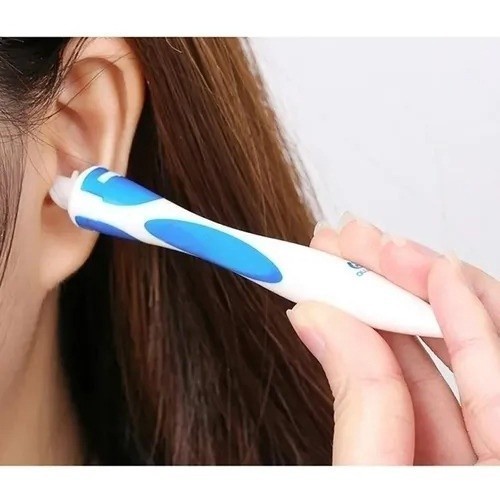 Removedor Limpeza Cera Do Ouvido Orelha Limpador Fácil Cotonete Com 16 Ponteiras