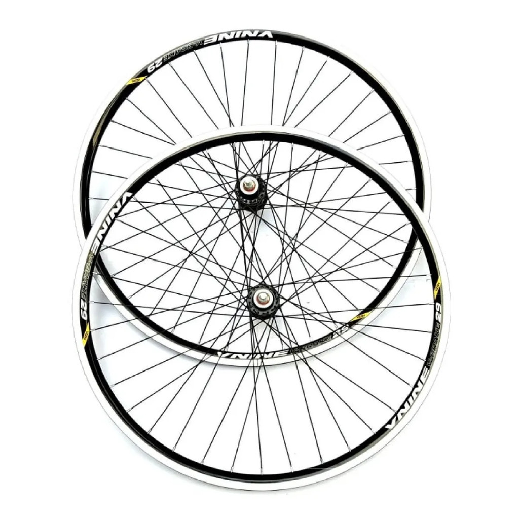 Par De Rodas Aero Vnine 29 V-brack Cubos Rolamentados 36F