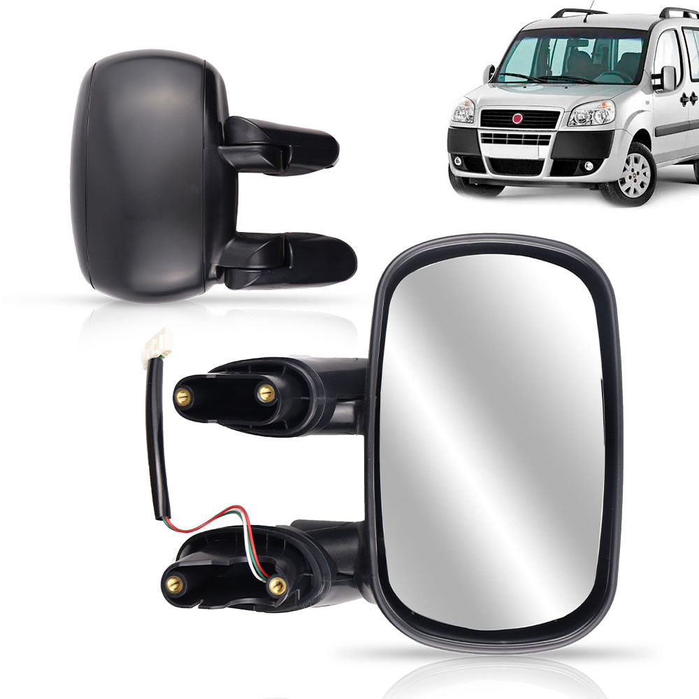 Par Retrovisor Doblo 2001 2002 2003 2004 2005 2006 2007 2008 Elétrico em Oferta na Shopee