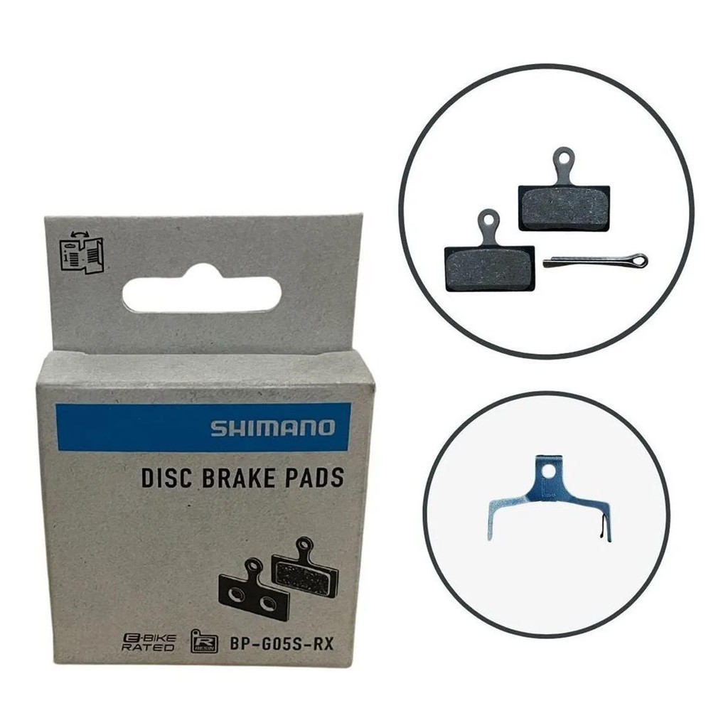 Pastilha De Freio a Disco Shimano G05s Orgânica Resina p/ Deore SLX XT