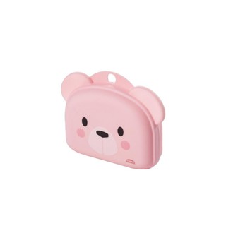 Saboneteira Lúdica Ursa Rosa em Oferta na Shopee
