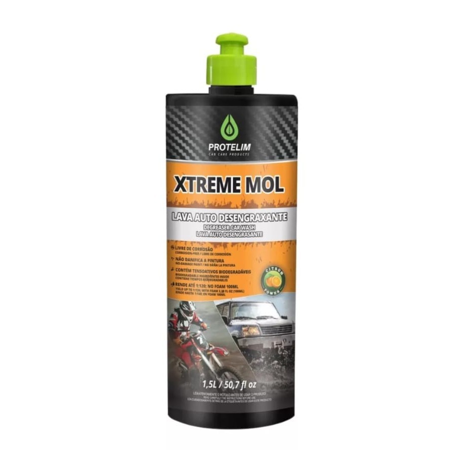 Xtreme Mol Protelim 1,5l Detergente Desengraxante Neutro em Oferta na Shopee
