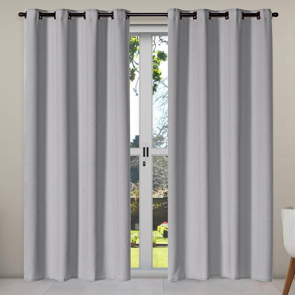 Cortina Isa 2,80M X 2,30M P/ Porta Balcão Cinza em Oferta na Shopee