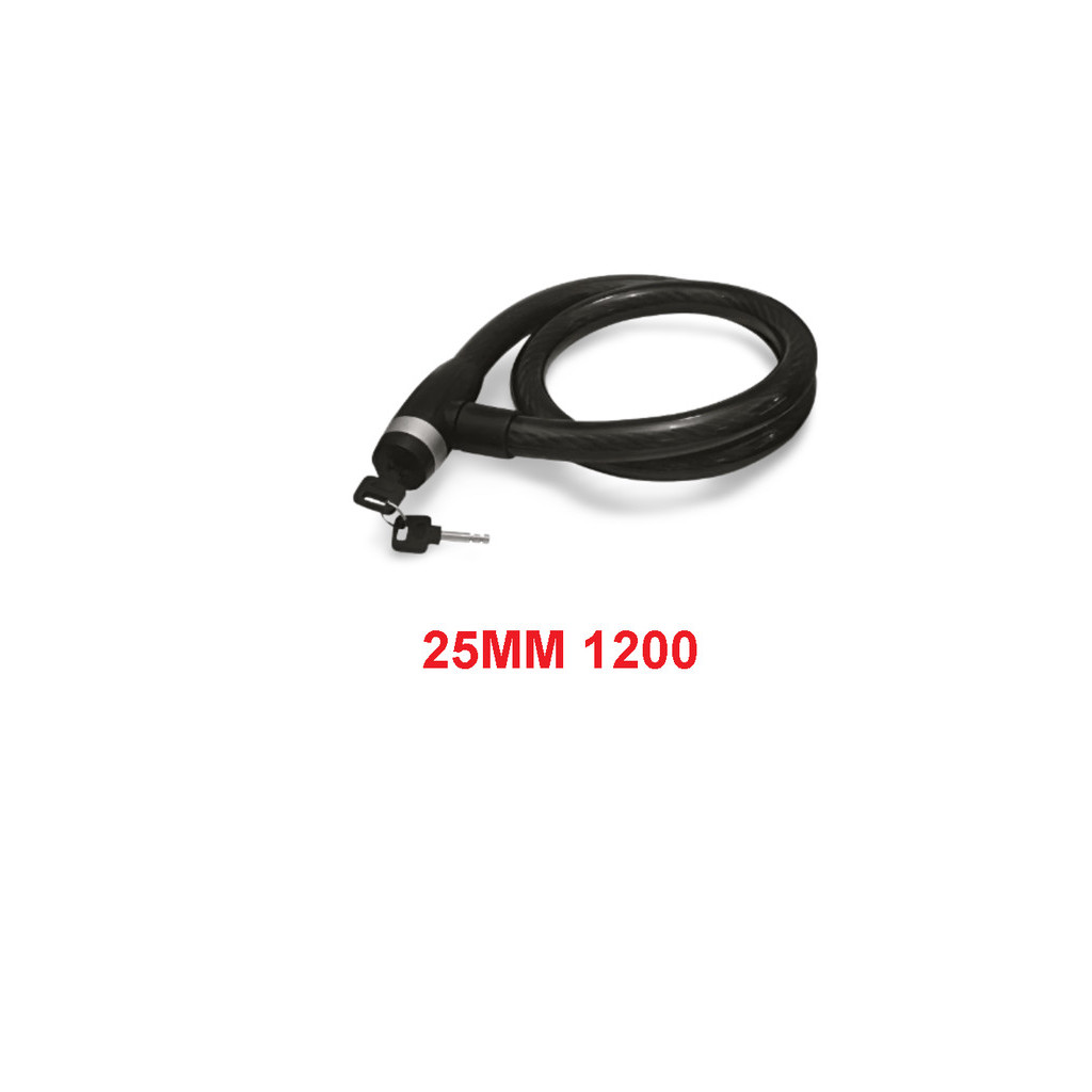 Detalhes do TRAVA CABO DE ACO PARA ESTEPE DE PICK UPS 1,2M X 25MM CHAVES