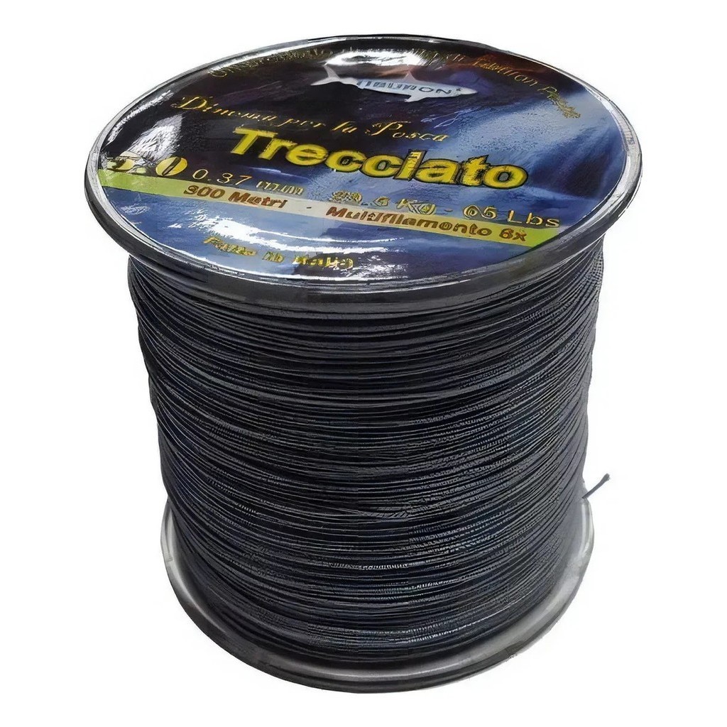 Linha Trecciato Tiburon Multifilamento 8X 28lb-0.18mm-13.0kg