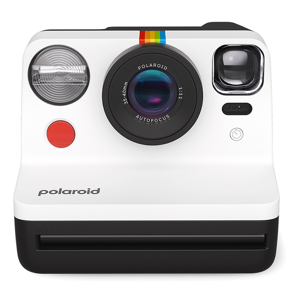 Câmera Instantânea Polaroid Now 2ª Geração Sustentável Com Alça De Pulso - branca