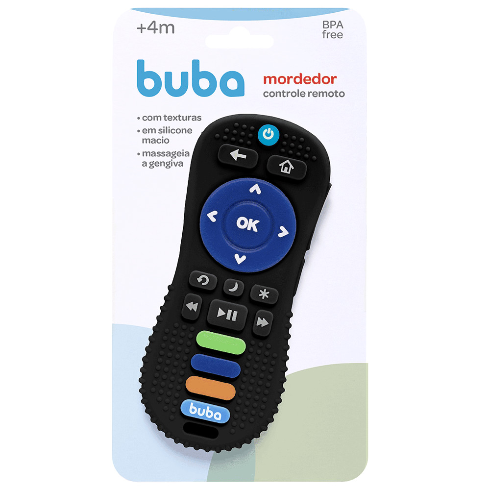 Mordedor Controle Buba controle remoto silicone