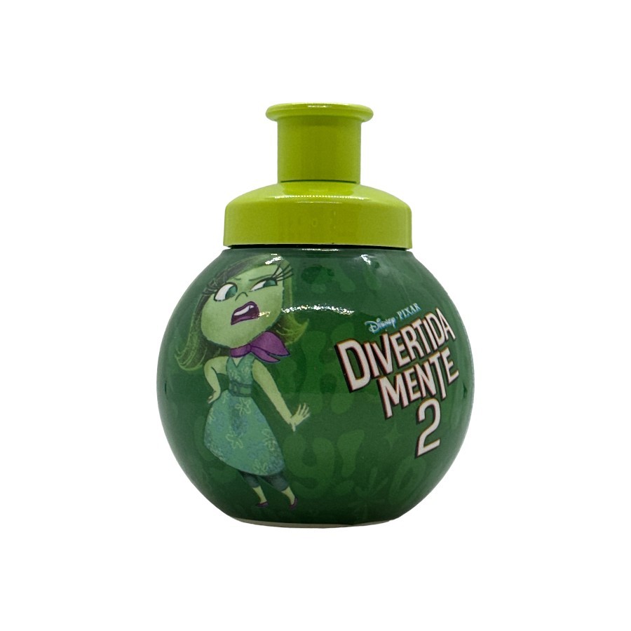 Garrafa Squeeze Bola Divertidamente - Verde - 250ml - 1 unidade - Rizzo - Home & Living