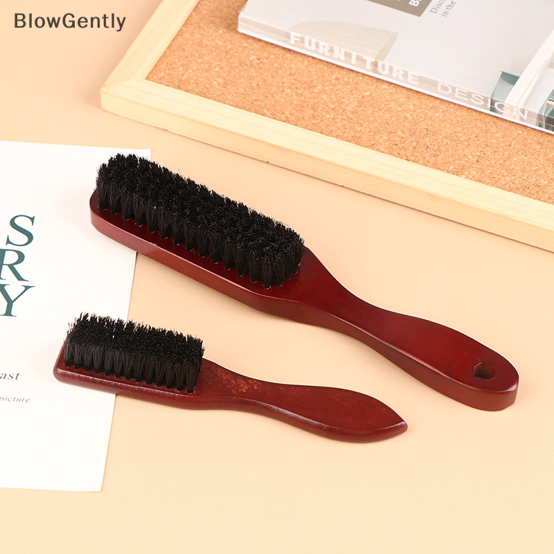 BlowGently Wood Handle Hair Brush Escova Para Cabelo BG NOVEL