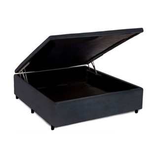 Cama Box Baú Casal Universal Suede Gray (138x188x35) - Costa Rica em Oferta na Shopee