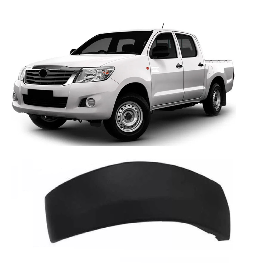 Moldura Parachoque Dianteiro Hilux 2012 2013 2014 2015 Lado Esquerdo - Motorista Novo em Oferta na Shopee