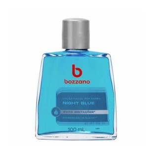Locao Pos Barba Agua Nova Bozzano Night Blue 100ml em Oferta na Shopee