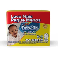 Toalhas Umedecidas MamyPoko Dia & Noite Leve mais Pague menos 200 Unidades