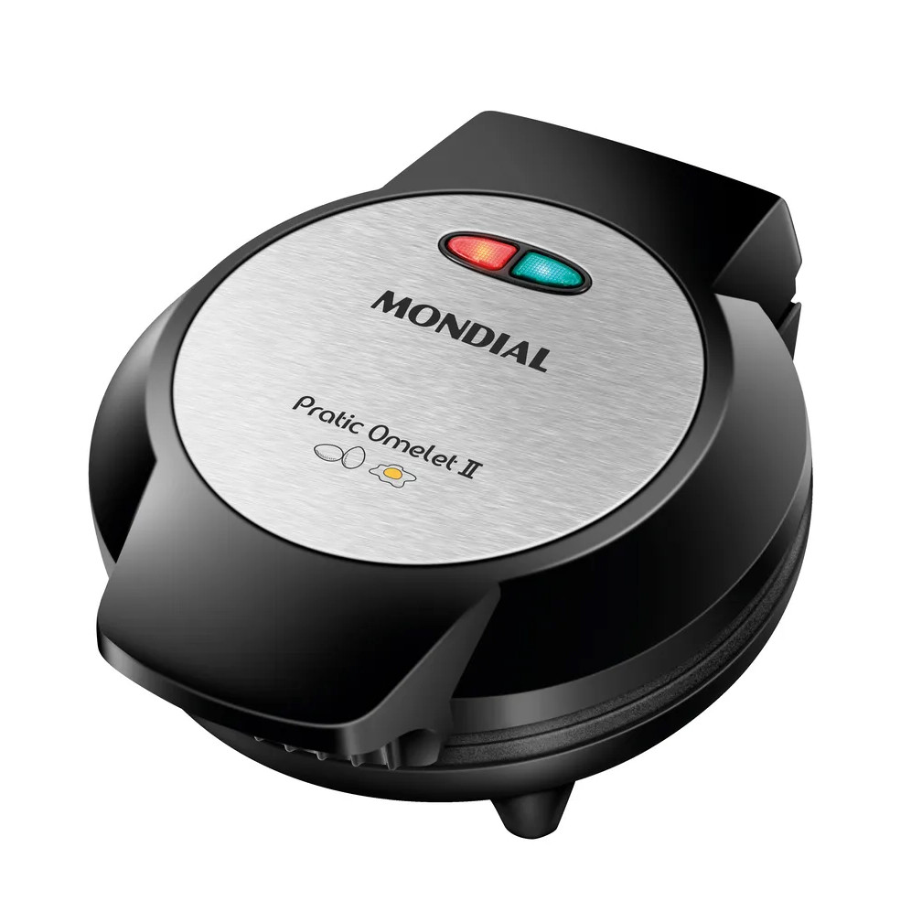 Omeleteira Pratic Omelet II, 800W, 127V OM-04-BI Preto/Inox Mondial em Oferta na Shopee