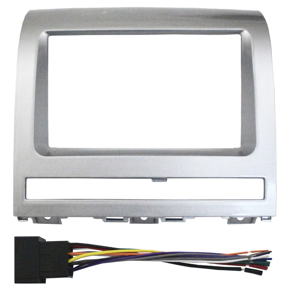 Kit Moldura Painel 7 Pol Palio 2003 04 A 10 11 2012 Weekend Strada Idea 2005 A 12 2 Din Prata Preto Chicote Som em Oferta na Shopee