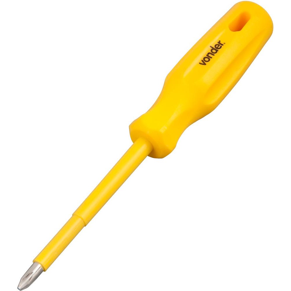 Chave Phillips 1/8X3 N.0 Cromo Vanádiohaste Isolada 1000V Vonder