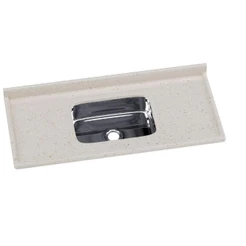 Pia De Cozinha Roralit Cuba Inox 120cm Travertino