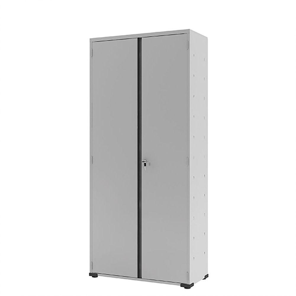 Armário Aço Escritório Fechadura 3 Prateleiras Ea302 Cinza em Oferta na Shopee