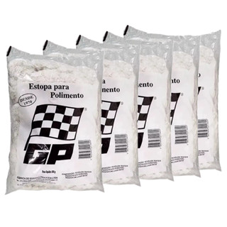 Kit com 5 Estopas Para Polimento GP Pauliceia 150g em Oferta na Shopee