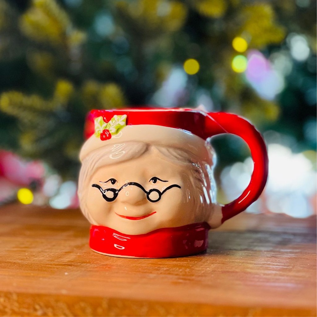 Caneca Mamãe Noel - 10cm