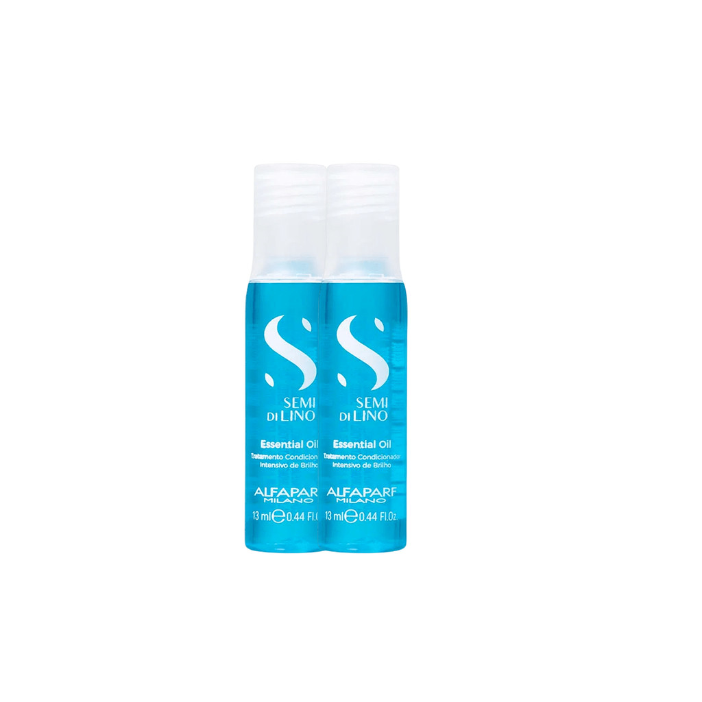 Kit 2 Ampolas Semi Di Lino Sublime Essential 13ml - Alfaparf