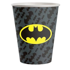 8~40 COPO PAPEL FESTA BATMAN 200ML FESTCOLOR (CHOCO)