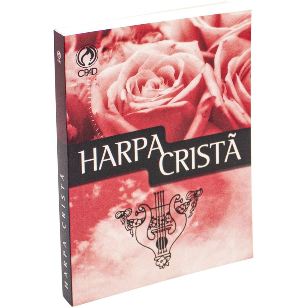 Harpa Cristã | Letra Normal | Tamanho pequeno | Capa Rosas - Books & Magazines