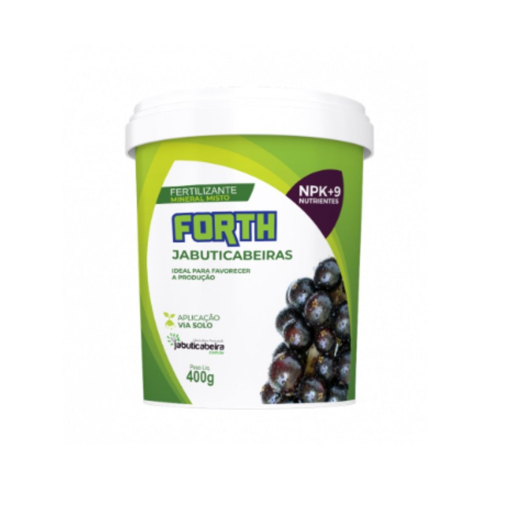 Forth Jabuticabeira 400g Fertilizante Adubo Mineral - Home & Living