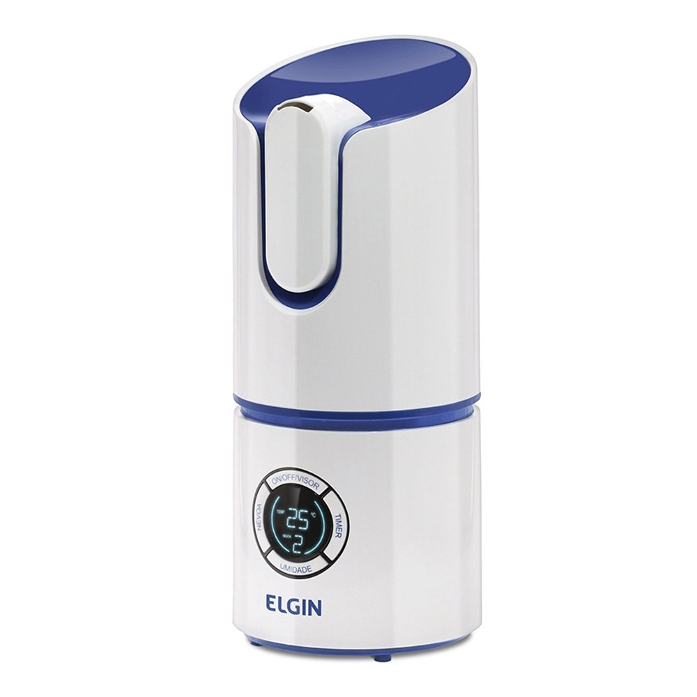 Umidificador De Ar Digital Elgin UDZN03N0NC 2,5 Litros Portátil Smart Led Indicador Bivolt