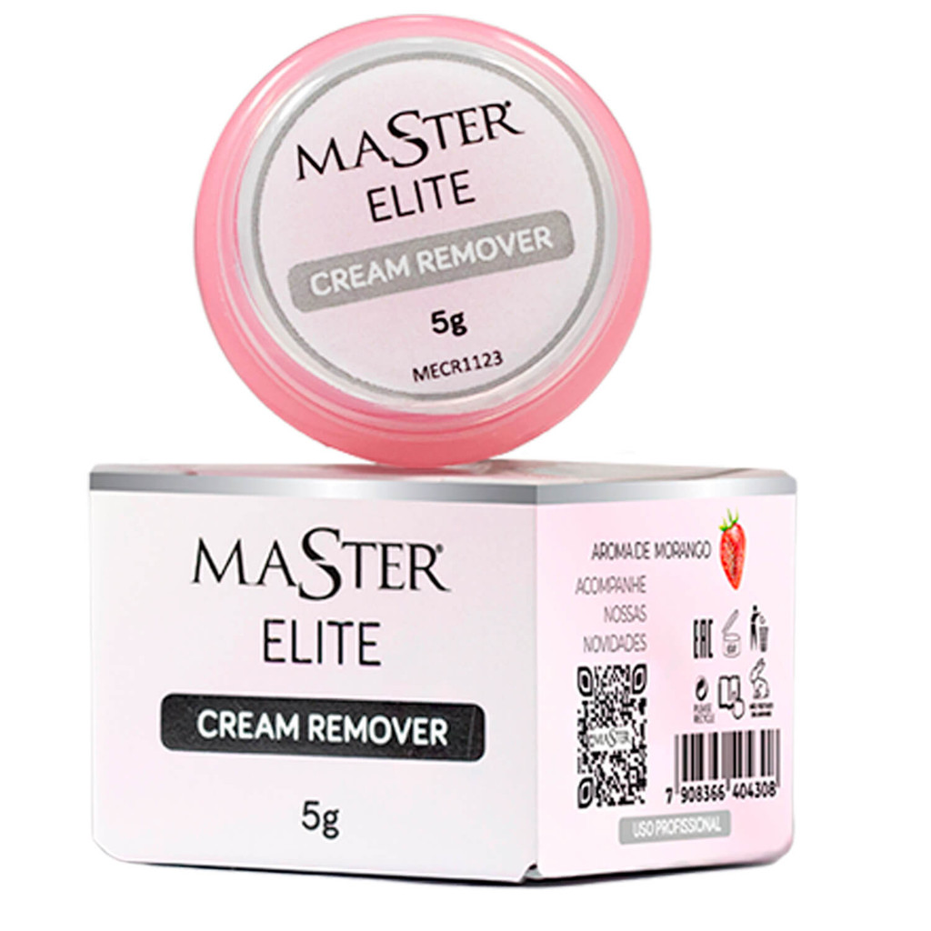 Removedor Creme Master Elite Extensão de Cílios 5g