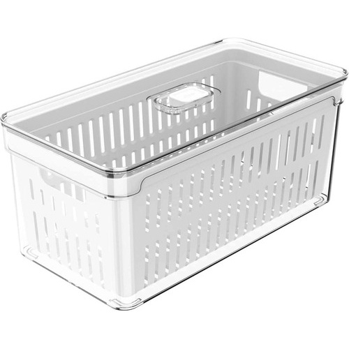 Organizador Geladeira 5l Clear Fresh Ou Of350nt em Oferta na Shopee