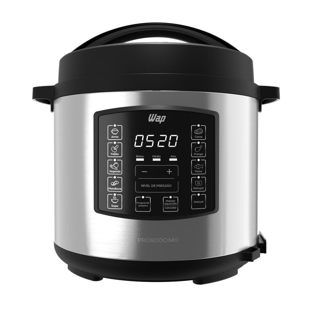Panela Pressão Elétrica 6L 70 kPa 220V 1000W Wap Prosdócimo