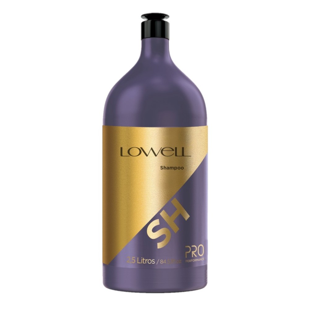 Detalhes do Shampoo Lowell Uso Profissional 2,5 litros