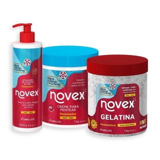 Kit Novex Definição Meus Cachos de Cinema em Oferta na Shopee