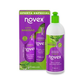 Kit Novex Super Babosão Uso Dia a Dia em Oferta na Shopee