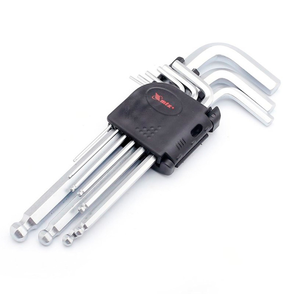 Jogo De Chave Allen Abaulada Longa 1,5 A 10mm 9 peças MTX - 112339 em Oferta na Shopee