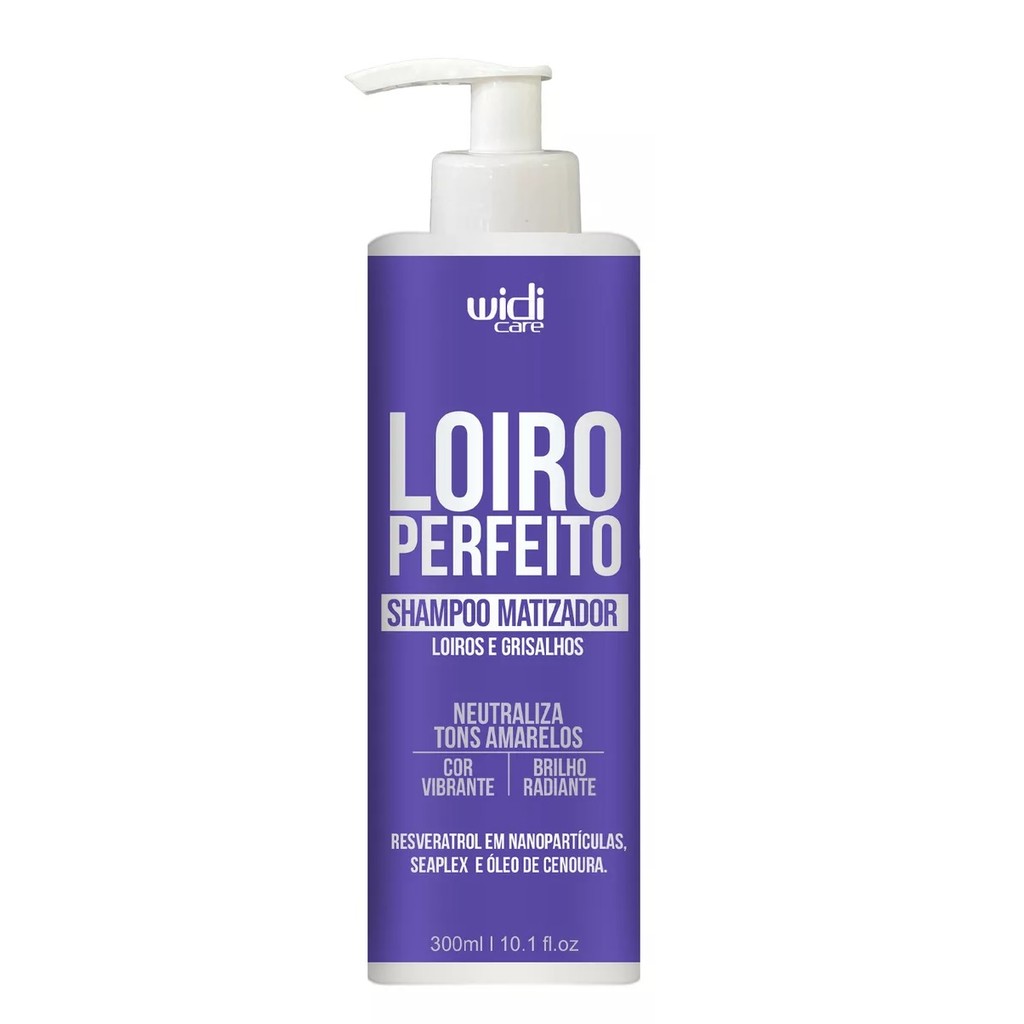 Widi Care Loiro Perfeito Shampoo Matizador 300ml