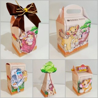 PEGUE E MONTE - PERSONALIZADOS REI LEAO - KIT FESTA - LEMBRANCINHA em Oferta na Shopee