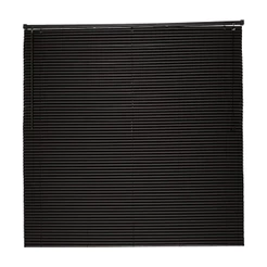 Persiana Horizontal PVC 25mm 140x130cm Preta Conthey Evolux - D148034C