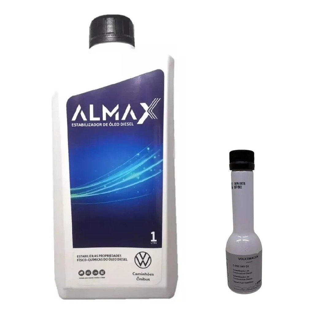 Aditivo Estabilizador Óleo Diesel Almax + Frasco 100ml em Oferta na Shopee