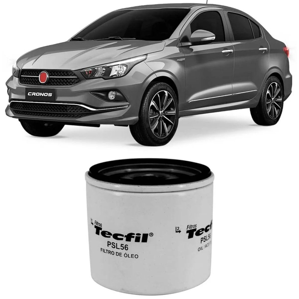Filtro Óleo Fiat Cronos 1.0/1.3 2017 a 2025 TECFIL PSL56 em Oferta na Shopee