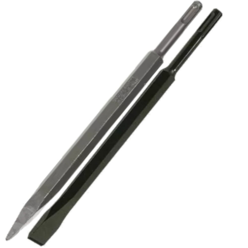 Kit Talhadeira + ponteiro para martelete encaixe 250 mm SDS Plus - Makita
