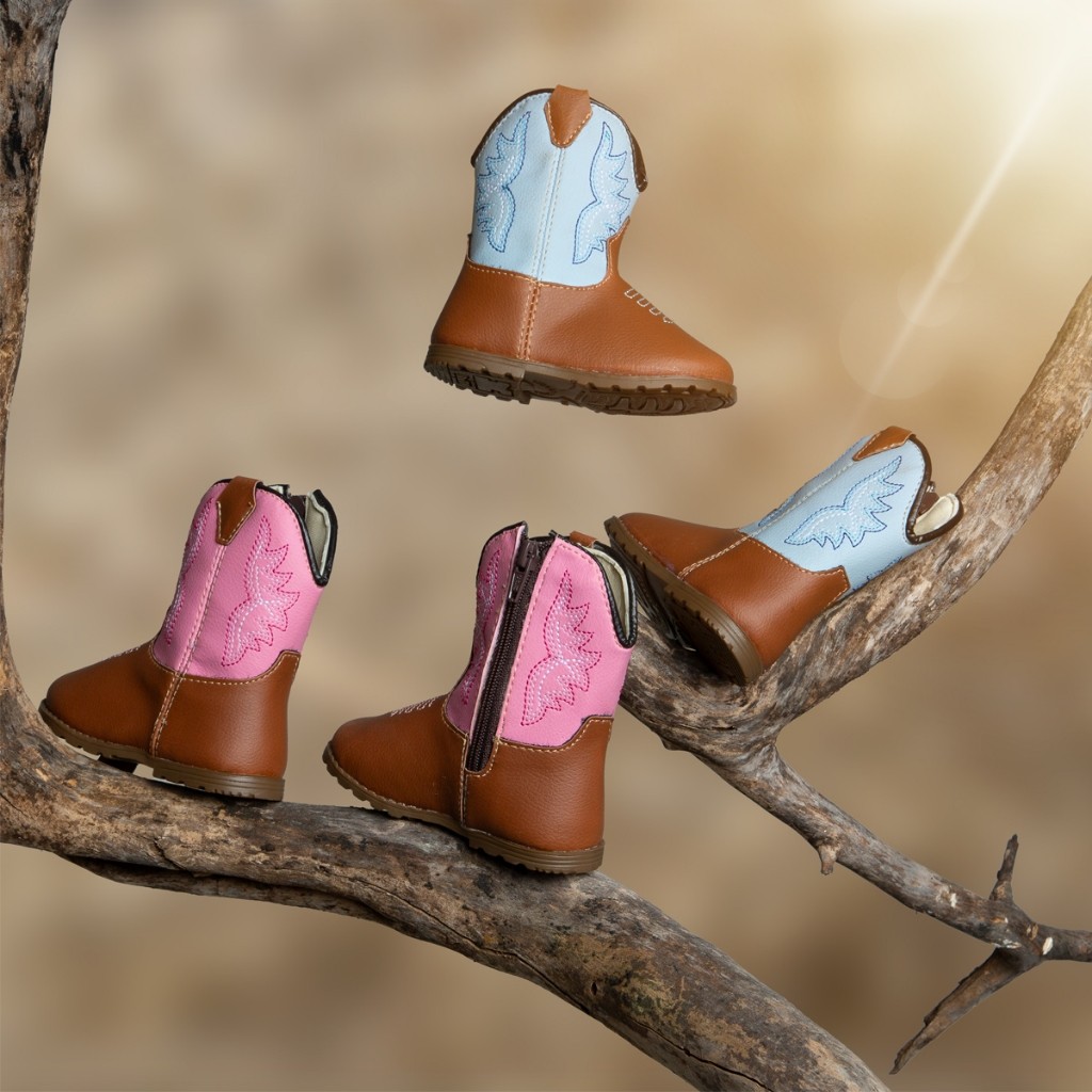 Botinha Infantil Texana Bebê Menino Menina Bota Baby Festa Junina Sapatinho Macio Confortável em Oferta na Shopee
