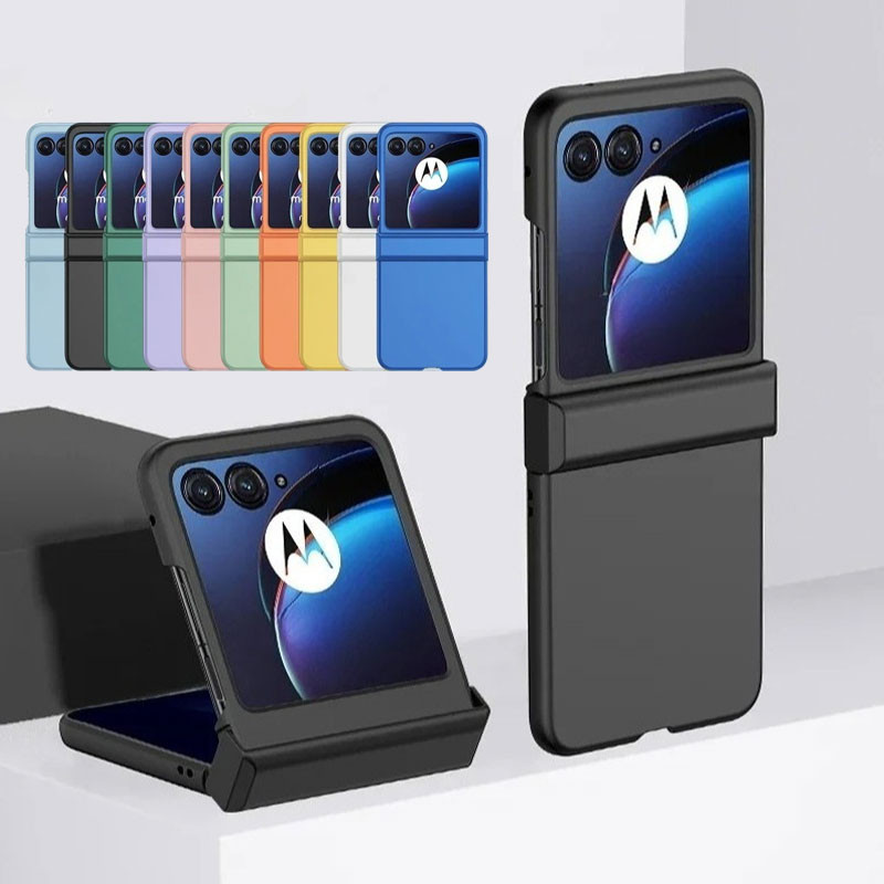Pele Sentir Caso Duro Para Motorola Razr 60 Pro 50 40 Ultra + 2024 2025 Proteção