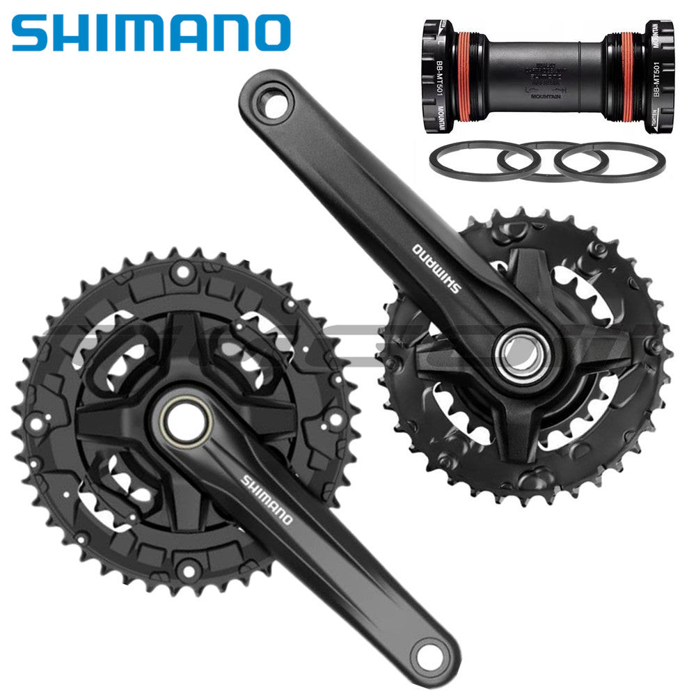 Shimano FC-MT210 MTB Bicicleta 2/39 Velocidade Ocotech II Pedaleira 44-32-22T/40-30 36 BB-MT500 Suporte Inferior