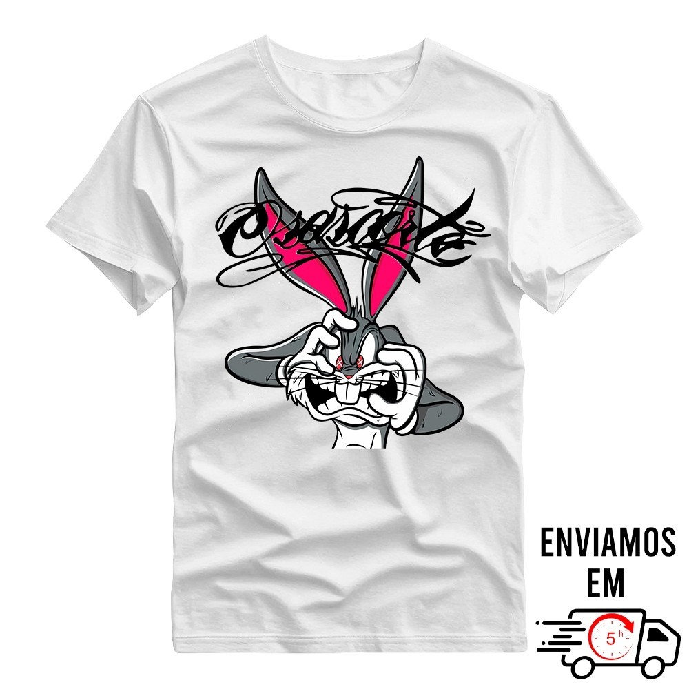 Camiseta Masculina Osascorte 244 E Os D Camisa Algodão Premium Fio 30.1