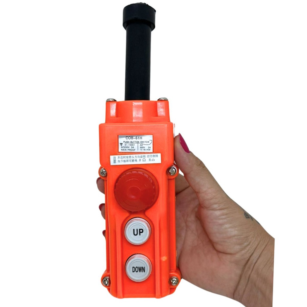 Botoeira P Guincho Coluna Regulável Sobe Desce Menegotti Mgc - 29751098