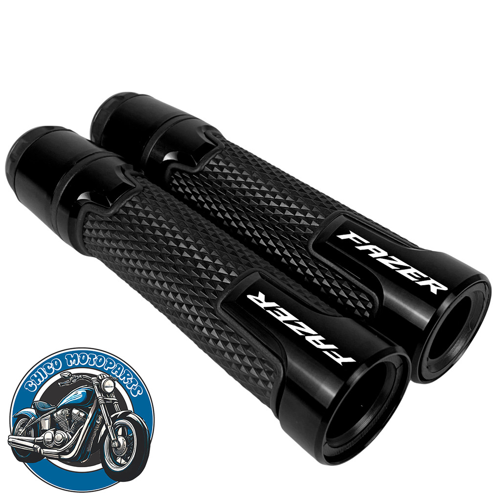 Manopla Esportiva Gravada a Laser Fazer 150 250 Yamaha