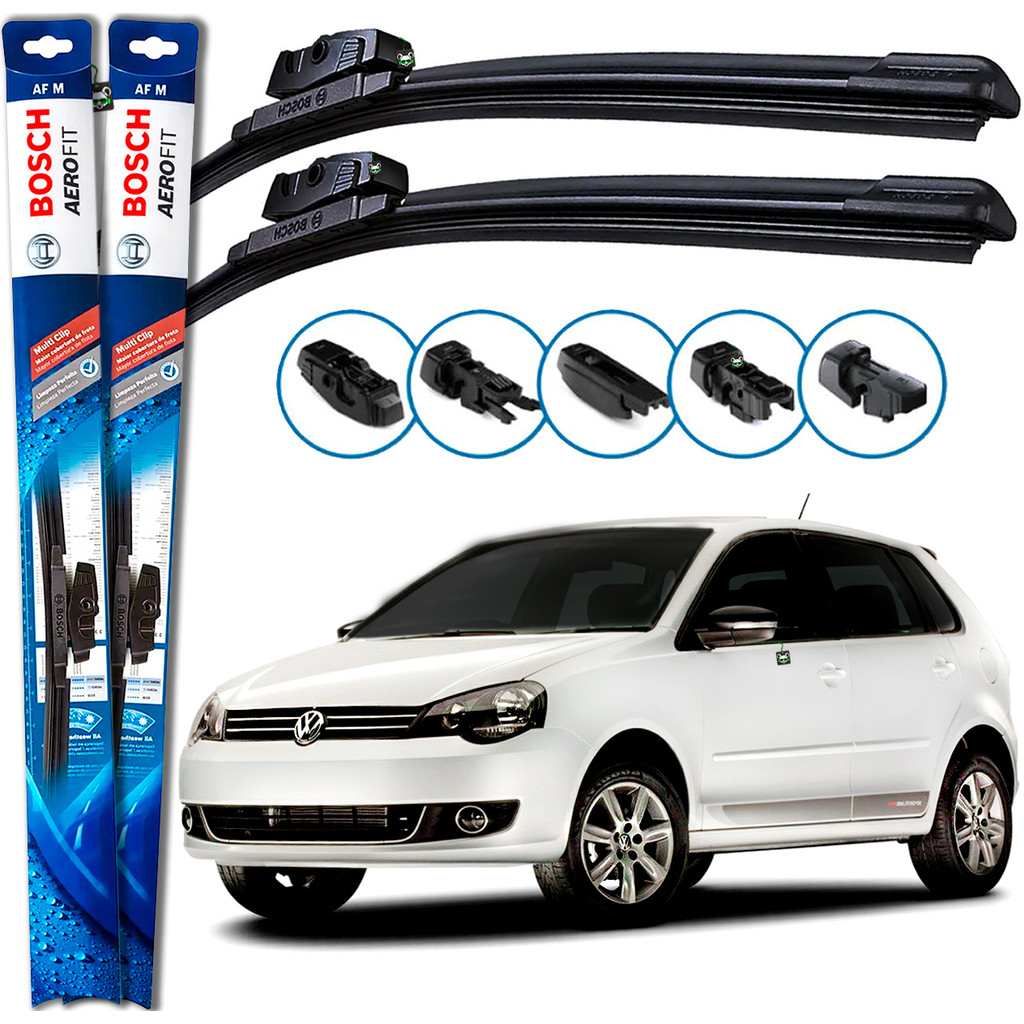 Par Palheta Limpador Parabrisa Bosch Polo 2010 2011 2012 2013 2014 em Oferta na Shopee