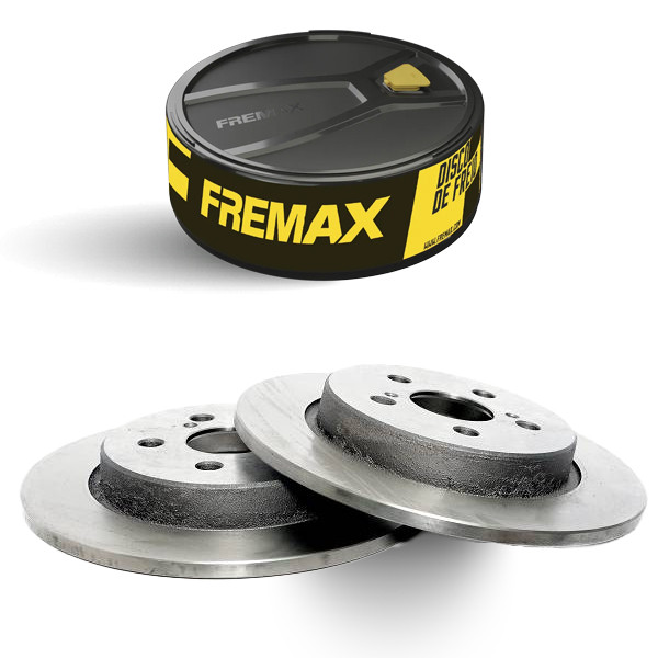 Par Disco de Freio Traseiro Corolla 2008 a 2019 Fremax em Oferta na Shopee